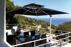 Parasols-xl Solero Laterna Pro zwart