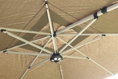 Parasol-Palestro-Taupe-verlichting-Accento