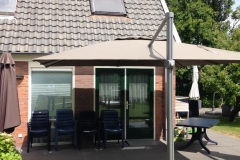 tuinparasol Palestro taupe