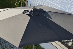 Parasol Sublimo rond bovenaf