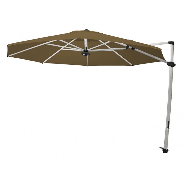 Solero Zweefparasol Laterna Pro taupe Ø 3,5 m