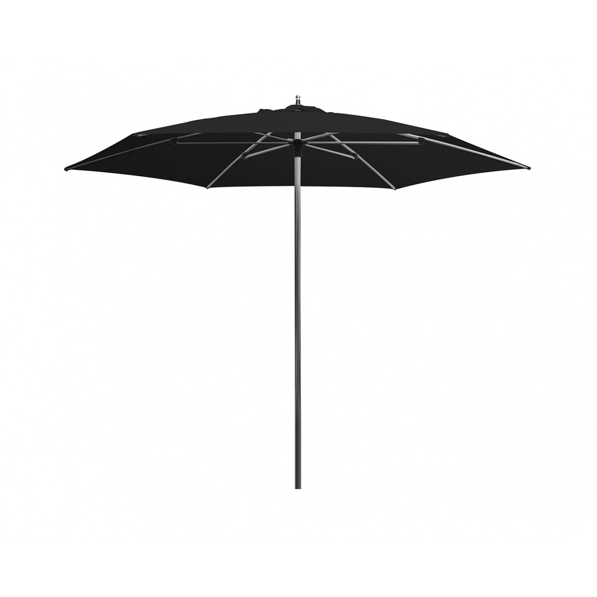 Kenmerkend Beperkt Monet Solero Parasol Sublimo Pro zwart ø 3m - Parasols XL