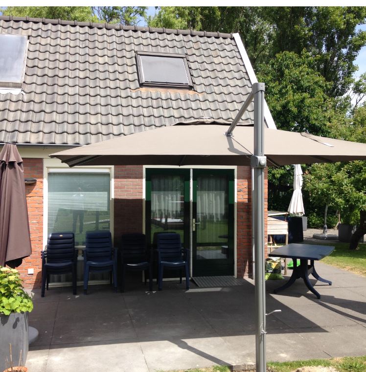 vierkante parasol 4x4
