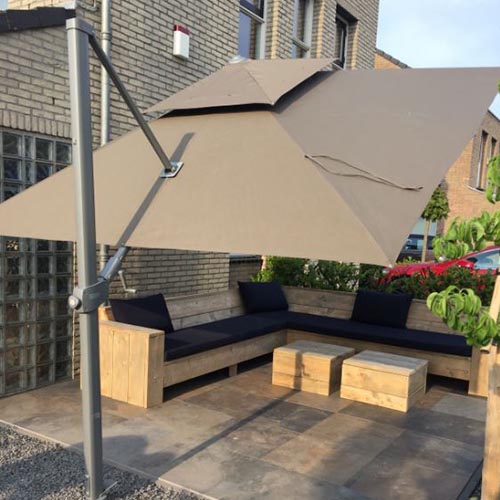 Havoc Agressief Langskomen PARASOLS XL | Luxe Tuinparasol | Zwevende Tuin Parasol