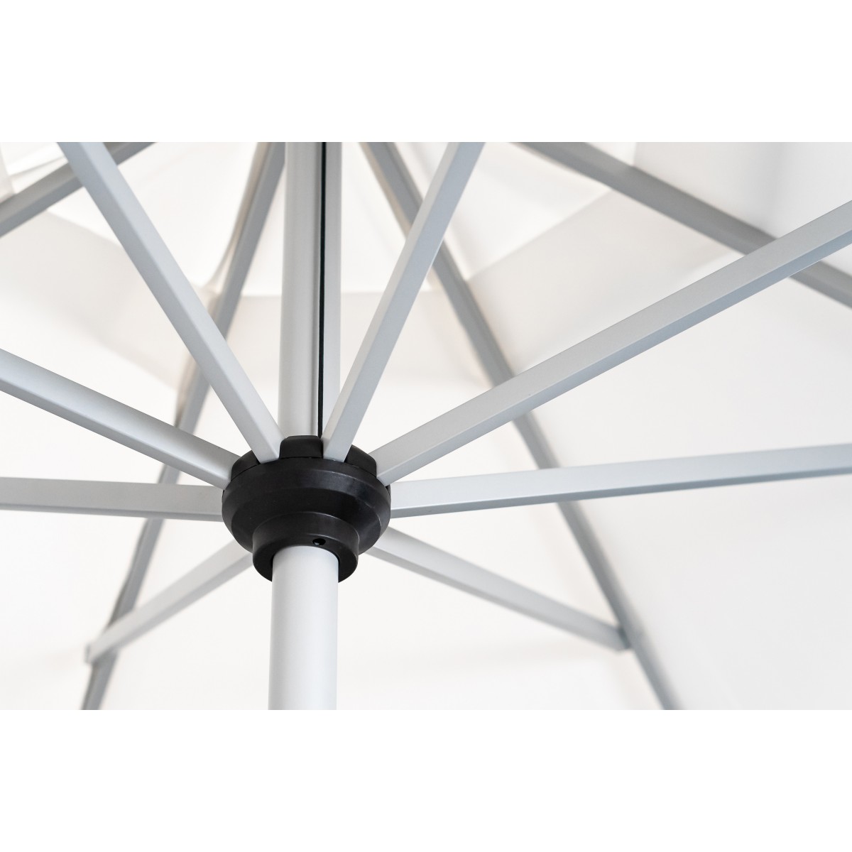 Parasols Ombrellone Gigante Con Palo In Alluminio – 270x600 Cm, Colore Antracite, Resistente Ai Raggi UV